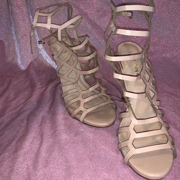 Nude Strappy Heels!!! - Picture 4 of 4